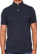 CAMISETA POLO TOMMY HILFIGER MASCULINO SLIM FIT COR AZUL MARINHO