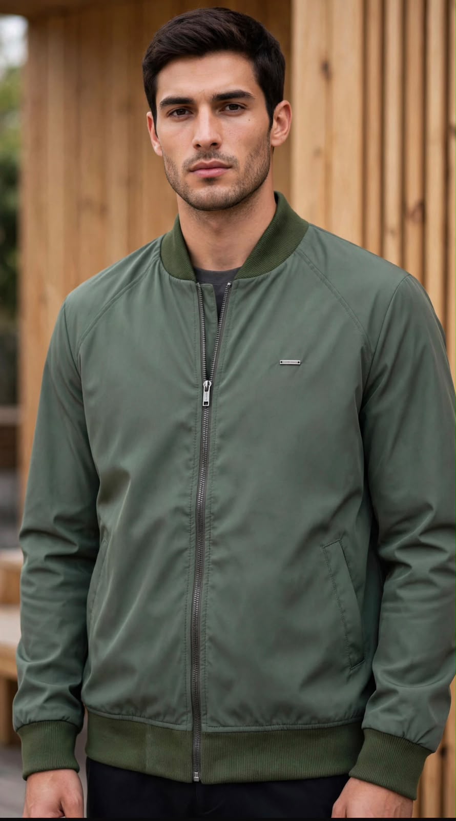 JAQUETA AUTORIDADE MASCULINO COR VERDE