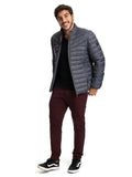 JAQUETA PUFFER JAB MASCULINO COR CINZA