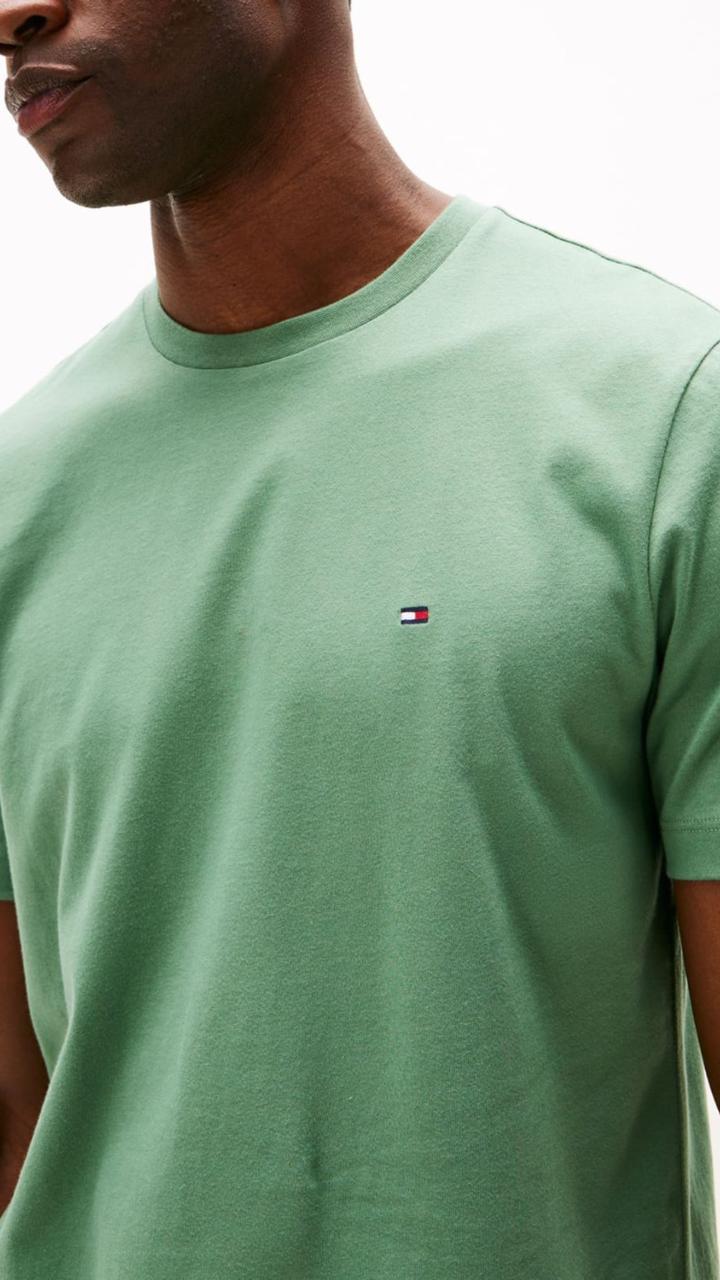 CAMISETA TOMMY HILFIGER MASCULINA REGULAR FIT COR VERDE