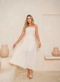 VESTIDO DE UM OMBRO SÓ LISATRADO, DIVA´S