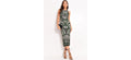 Vestido Farm Cor Verde Estampado