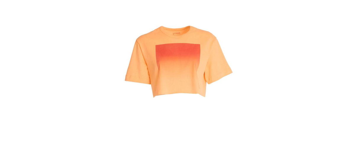 Camiseta Forum Cor Laranja Etela Estampada