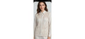 Camisa Em Linho Cor Natural Luxo Feminino