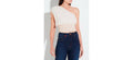 Blusa Forum Uma Alça Regulavel Cor Bege