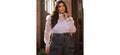 Blusinha De Tule Diva's Cor Branco