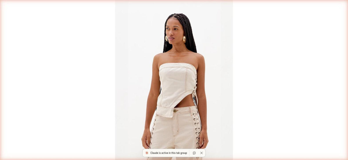 Top Triton Modelagem Cropped Cor Sarja