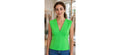 Regata A Basica Cor Verde Vegan Feminino